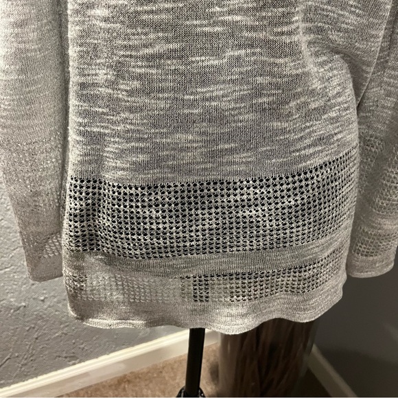 🍒INC INTERNATIONAL CONCEPTS GREY LIGHTWEIGHT CARDIGAN SIZE MEDIUM🍒 - Picture 5 of 7